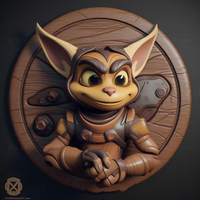 Games (Ratchet Clank 4, GAMES_2388) 3D models for cnc